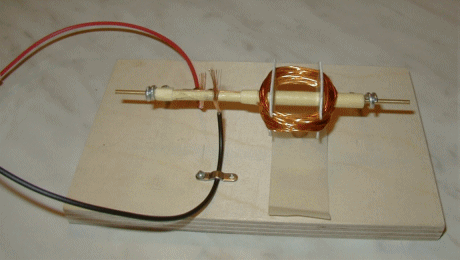 Le moteur en train de tourner